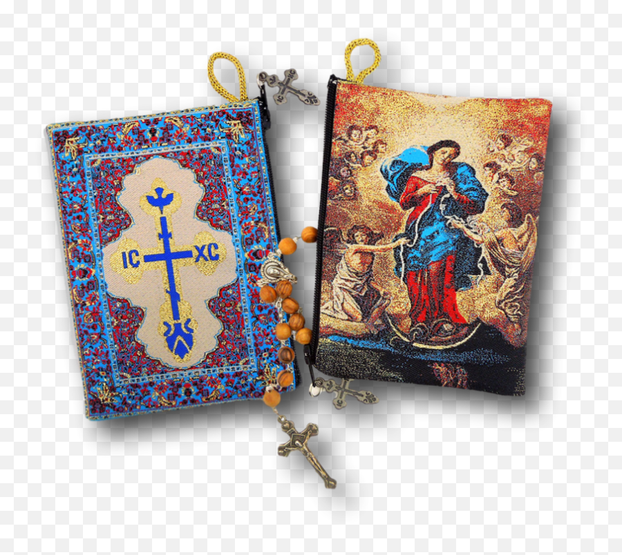 Rosary Holders St Thomas More Books U0026 Gifts - Christian Cross Png,Our Lady Perpetual Help Icon