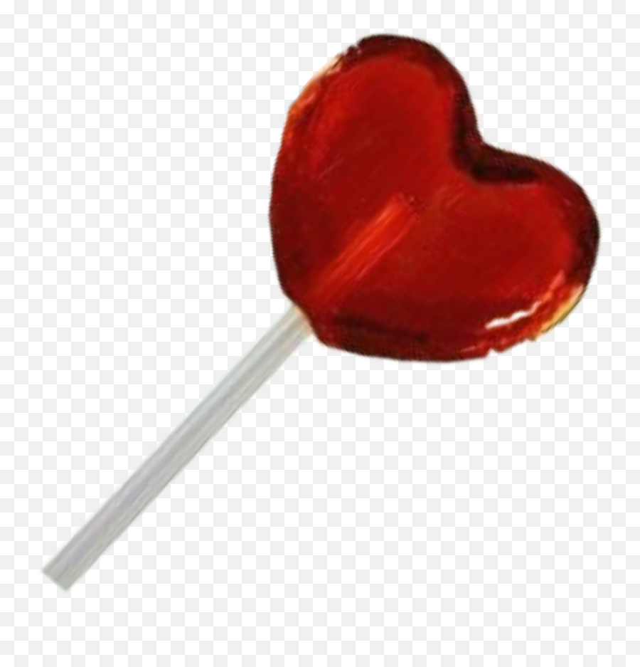 Lollipop Red Heart - Sticker By Saima Hutri Red Heart Lollipop Png,Red Heart Png
