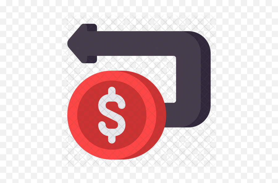 Free Payment Refund Icon Of Flat Style - Dot Png,Refund Icon
