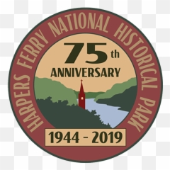 75th Anniversary Of Harpers Ferry National Historical Park - Logo png