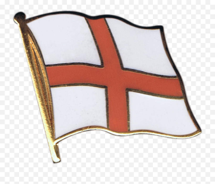 England Flag St George Pin Badge Englishcross Of - Solid Png,Saint George And The Dragon Icon