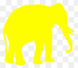 Yellow Elephant Icon - Free yellow animal icons Elephant png