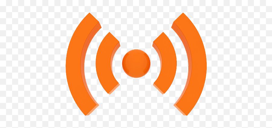 Download Wireless Connection Icon - Full Size Png Image Pngkit Orange Connectivity Icon,Wireless Connectivity Icon