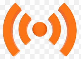 Download Wireless Connection Icon - Full Size PNG Image PNGkit Orange Connectivity