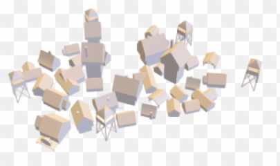 P3din - Generic Empire Village 3 Map Icon Horizontal Png,3d Map Icon