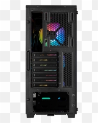 Download 220t Images For Free - Corsair Icue Rgb Black Mid Tower Smart Case png