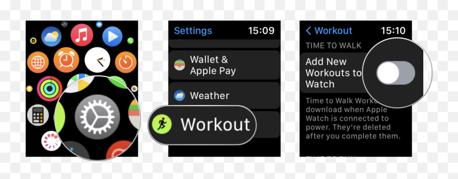 How To Hide Time Walk And Run Workouts - Apple Watch Png,Where To Find I Icon On Apple Watch