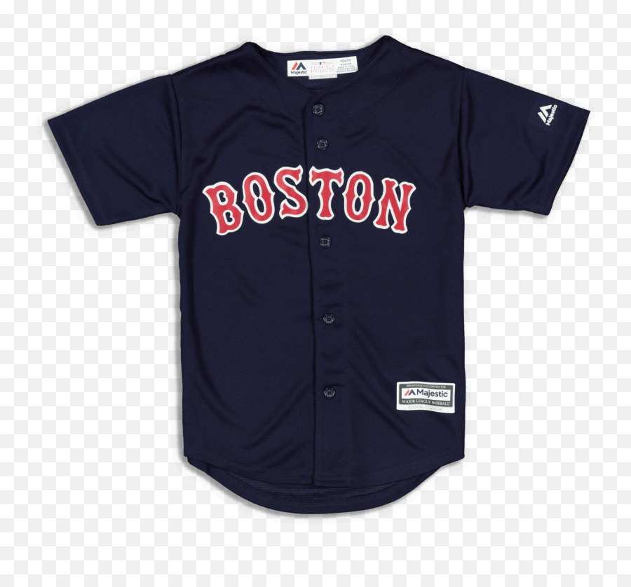 Majestic Athletic Kids Boston Red Sox Replica Jersey Navy - Baseball Uniform Png,Red Sox Png