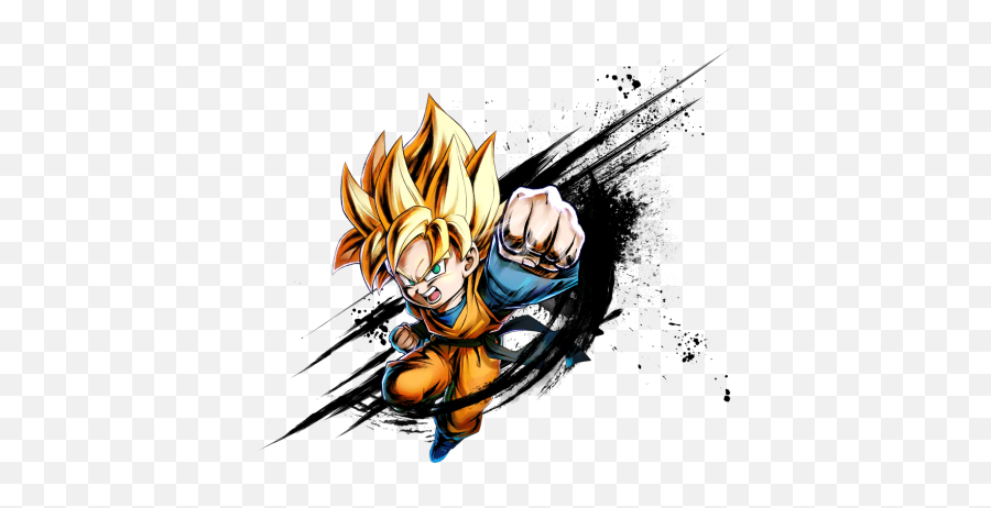 Sp Super Saiyan Kid Goten - Super Saiyan Goten Dragon Ball Legends Png,Goten Png