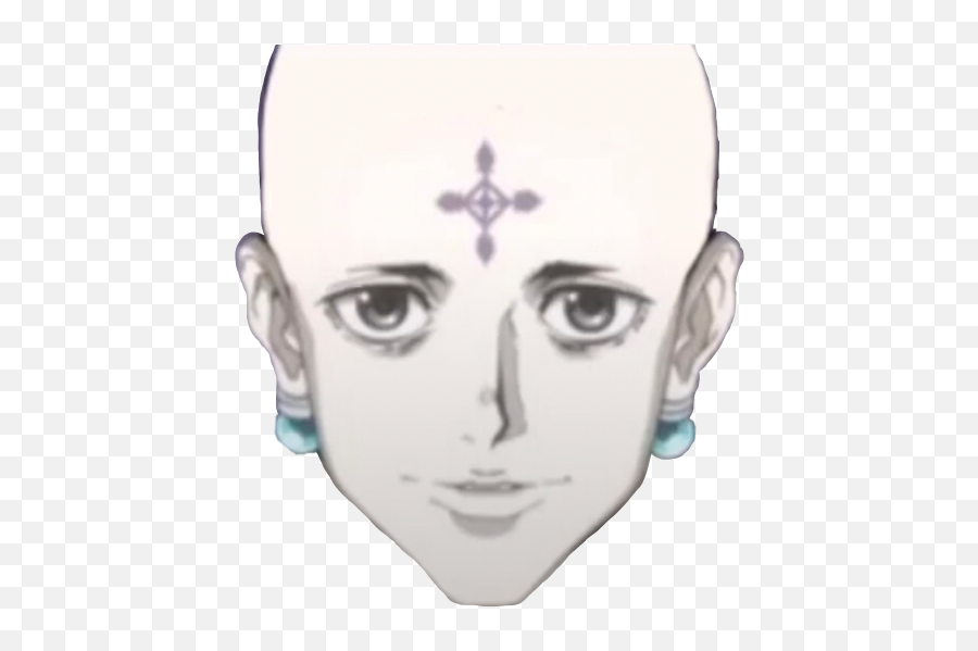 Chrollo Baldchrollo Chrollostans Sticker By Angiezoldyck - Hunter X Hunter Chrollo Png,Persona 5 Yusuke Icon