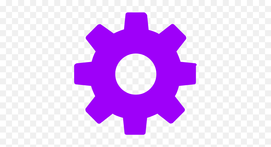 Services Settings And Gear Icon Png Symbol Purple - Work Ethic Icon,Cogs Icon