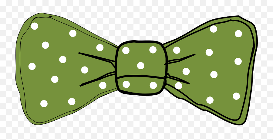 Tie Dots Bow - Blue Bow Tie Clipart Png,Green Bow Png