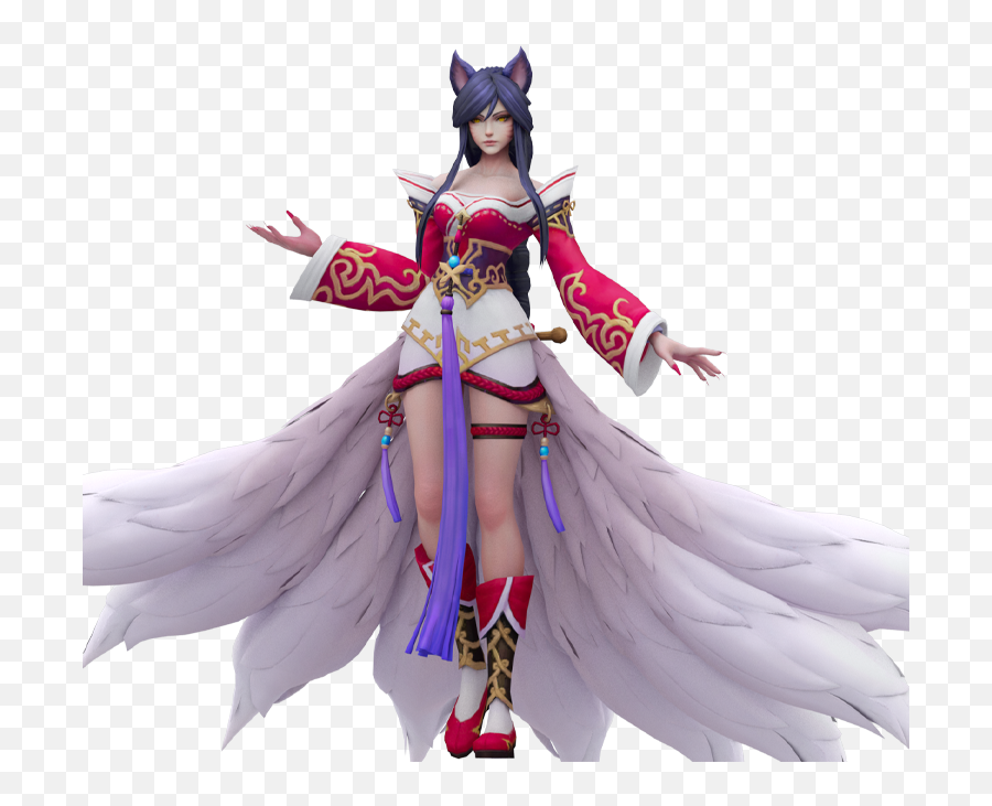 Mobile - League Of Legends Wild Rift Ahri The Models Ahri Wild Rift Model Png,League Of Legends Ahri Icon