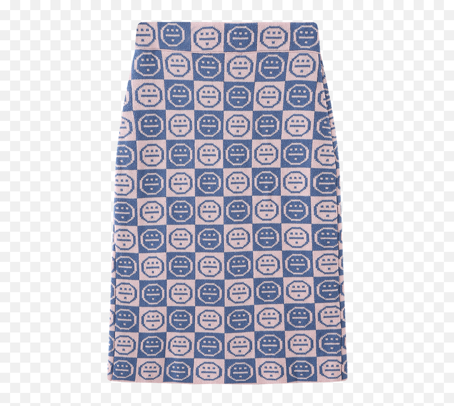 Icon Knit Skirt - Blue Pink U2013 310mood Png,Knitting Icon