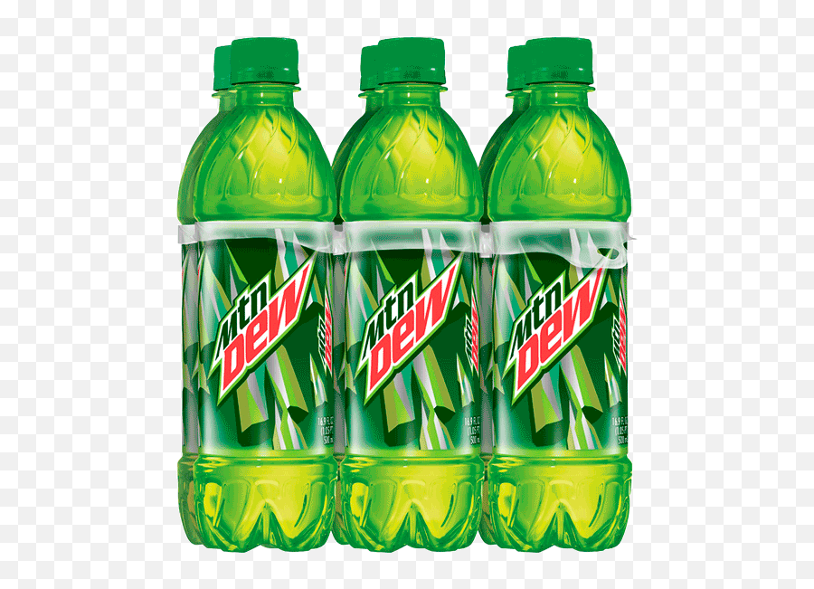 Mtn Dew Bottle 6 Pk - 169 Fl Oz U2022 Thirstyrun Mt Dew 6 Pack Png,Mtn Dew Png