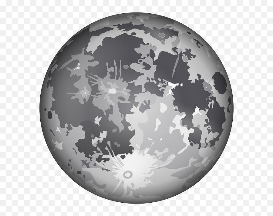 The Moon Clip Art - Moon Clipart Png,Moon Clipart Png