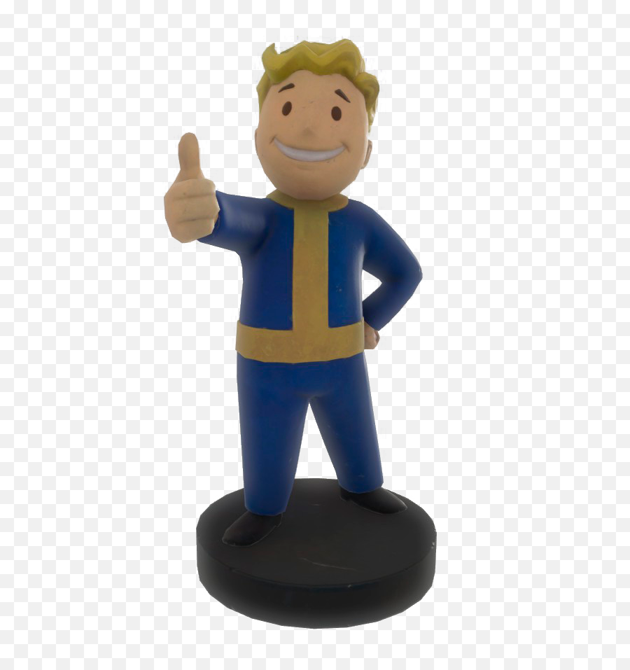Fallout Fandom - Fallout 4 Vault Boy Statue Png,Pip Boy Png