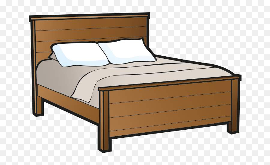 Bed - Bed Frame Clipart Full Size Clipart 3803442 Bed Images Clipart Png,Bedroom Png