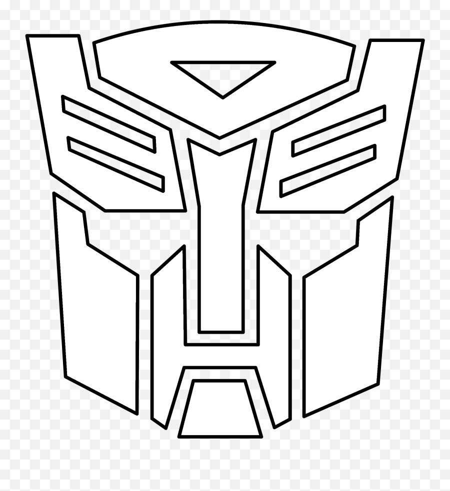 Transformers Black And White Logo - Transformers Autobot Logo Png,Transformers Logo Image