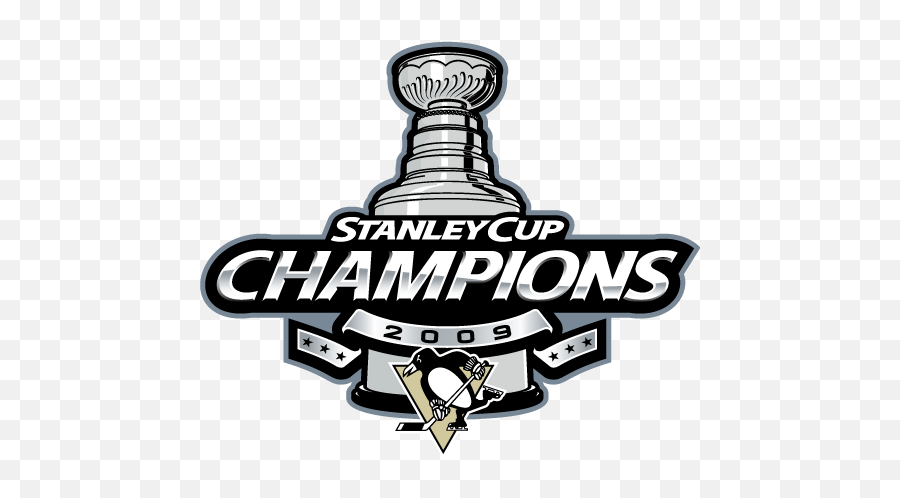 Download Champ 2009 - Pittsburgh Penguins 2009 Stanley Cup Blackhawks Stanley Cup Champions 2010 Png,Stanley Cup Png