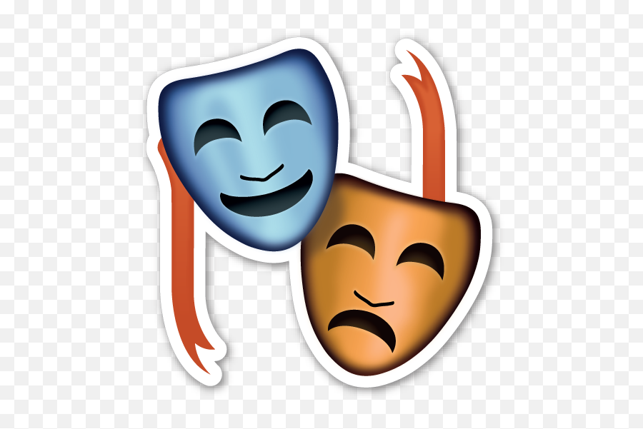 Emoji Sticker Pack - Theatre Emoji Png,Emoji Png Pack