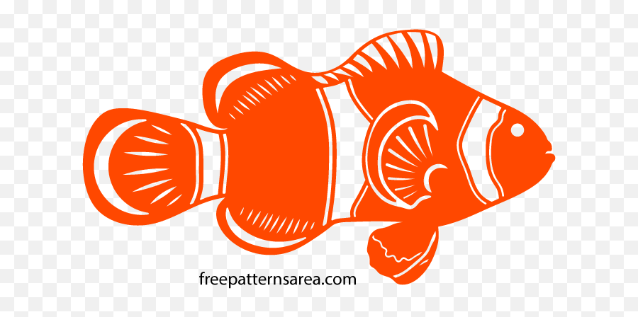Fish Silhouette Vectors U0026 Printable Templates - Coral Reef Fish Png,Fish Silhouette Png