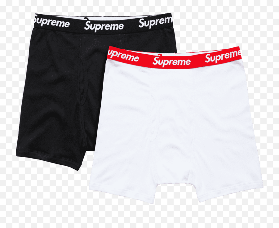 Supreme X Hanes Boxers Png Image With - Supreme Boxers Png,Boxers Png
