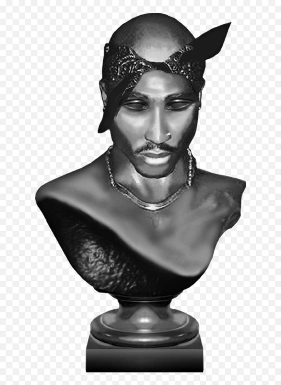 Tupac Amaru Shakur Also Known By His Stage Names 2pac - Bust Png,2pac Png
