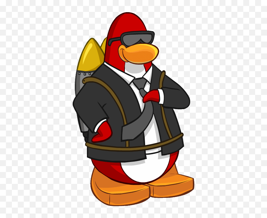Penguins Clipart Villain Transparent Free - Jet Pack Guy Club Penguin Png,Jetpack Png