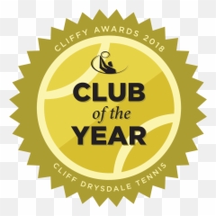 Red Ledges Wins Club Of The Year Award From Cliff Drysdale - Transparent Certificate Red Seal Png,Award Logo
