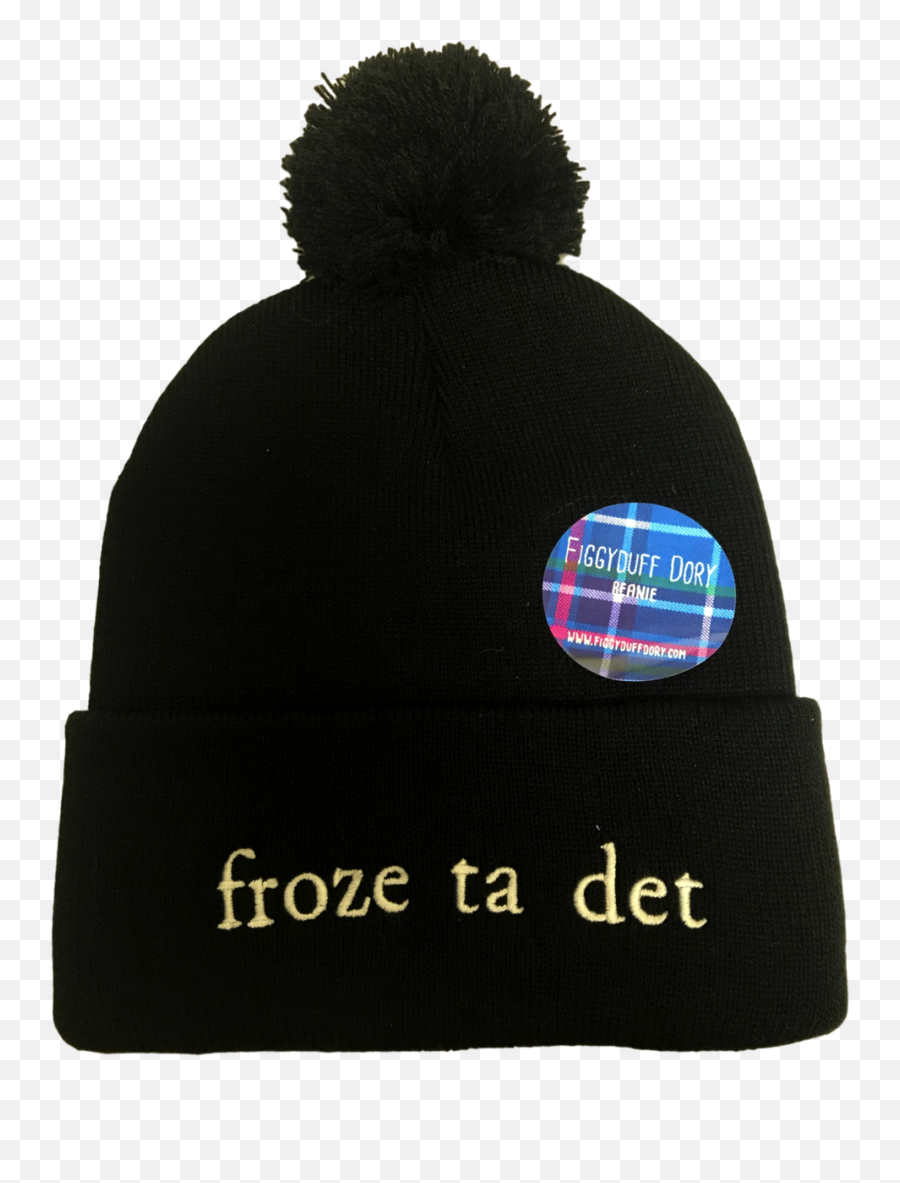 Figgy Duff Dory - Froze Ta Det Beanie With Pom U2014 Historic Sites Association Of Newfoundland U0026 Labrador Png,Dory Png