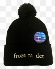 Figgy Duff Dory - Froze Ta Det Beanie With Pom U2014 Historic Sites Association Of Newfoundland U0026 Labrador Png,Dory Png