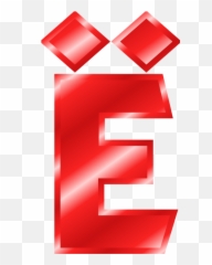 Effect Letters Alphabet Red Ãu2039 Free Svg - Png Red