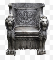 King Throne Transparent Png Clipart - Rock Throne Png,King Chair Png