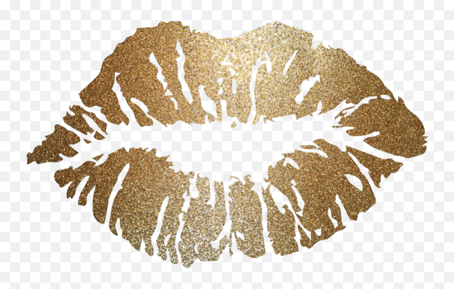 Gold Lips Transparent Image - Gold Lips Png,Gold Lips Png