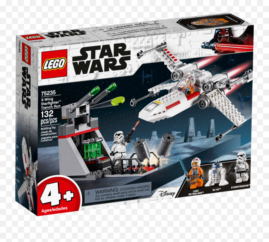 Lego Star Wars Set 752352 X - Wing Starfighter Trench Run Lego Star Wars X Wing Starfighter Trench Run 75235 Png,X Wing Png