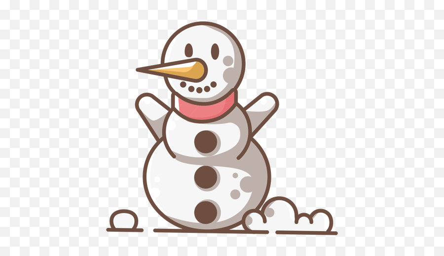 Cute Smiling Snowman Arms Up - Transparent Png U0026 Svg Vector File Snowman,Snow Man Png