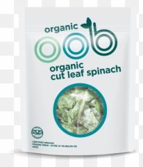 Cut Leaf Spinach U2014 Oob Organic - Oob Organic Frozen Berries Png,Spinach Png