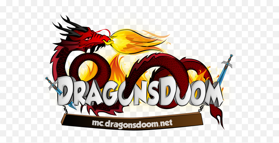 Dragons Doom Minecraft Server - Graphic Design Png,Doom Logo