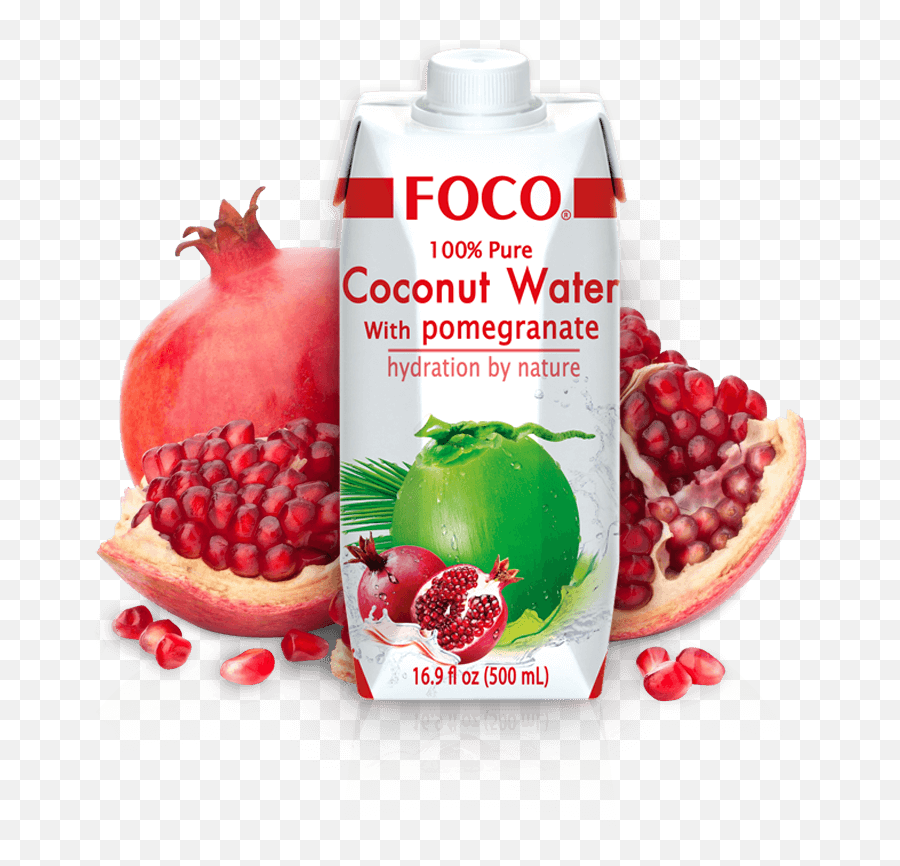 Foco Focobevcom - Foco Coconut Water Pomegranate Png,Pomegranate Png