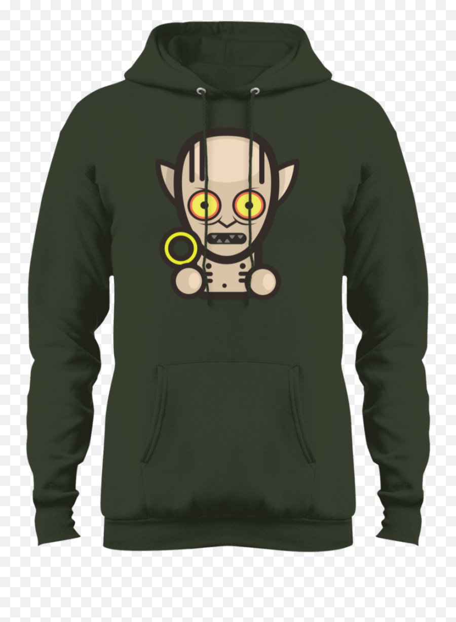 Download Hd Load Image Into Gallery Viewer Gollum Hoodie - Hoodie Png,Gollum Png