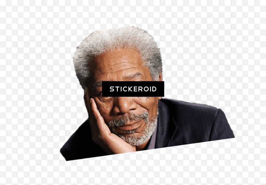 Download Hd Morgan Freeman Portrait - Through The Wormhole With Morgan Png,Morgan Freeman Png