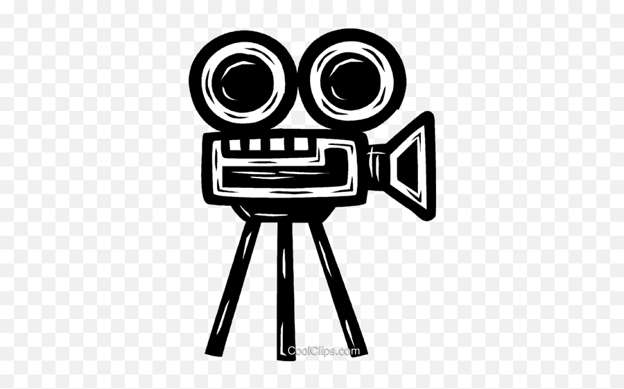 Motion Picture Camera Royalty Free Vector Clip Art - Dinner And A Movie Certificate Png,Cinema Png