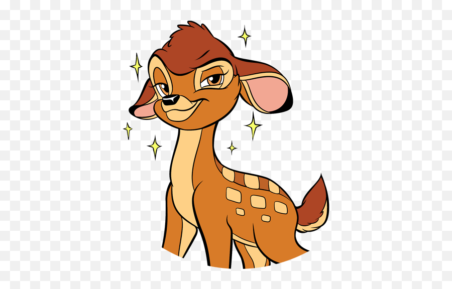 Vk Sticker 9 From Collection Bambi Download For Free - Aesthetic Wallpapers Bambi Png,Bambi Png