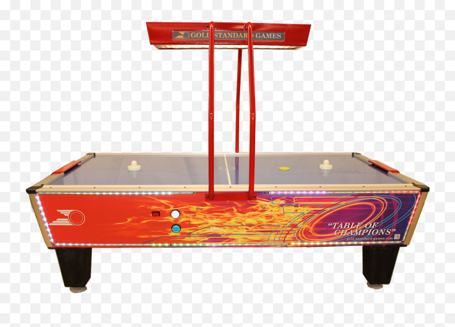Games Gold Flare Home Air Hockey Table - Coin Air Hockey Tables Png,Gold Flare Png