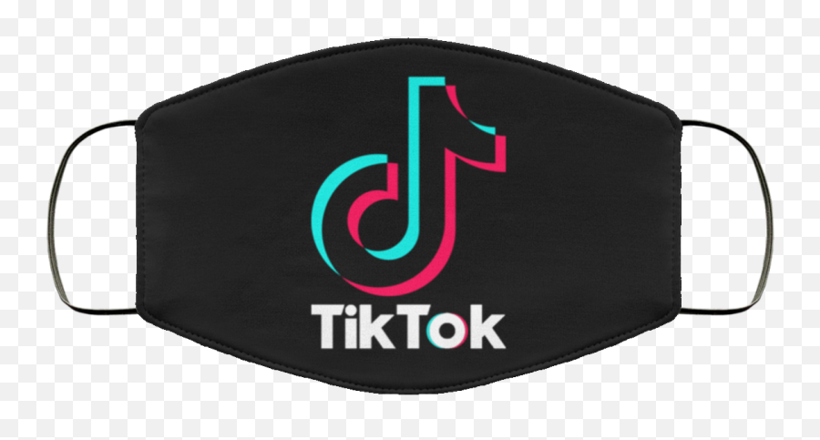 Tiktok Logo Face Mask - Cheshire Cat Face Mask Png,Tik Tok Logo Png