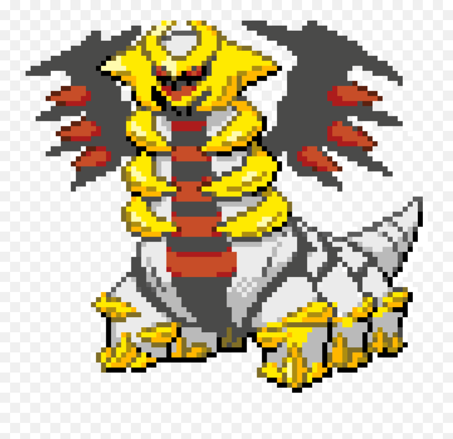 Download Hd Giratina - Pixel Art Pokemon Giratina Pixel Art Pokemon Giratina Png,Giratina Png