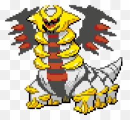 Download Hd Giratina - Pixel Art Pokemon Giratina Pixel Art Pokemon Giratina Png,Giratina Png