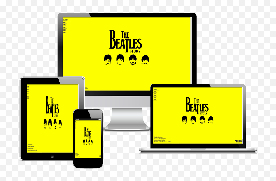 The Beatles Parallax Site - Here To Stay Png,The Beatles Png