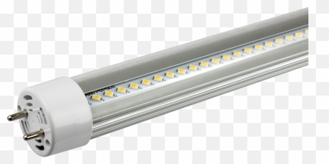 Light Fixture T8 4ft - Led Tube Light Png,Led Light Png